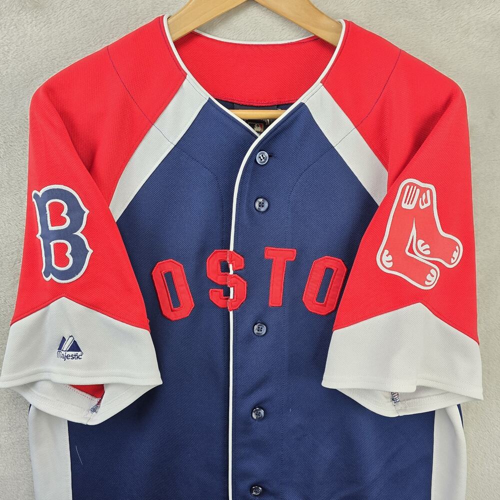 Boston Red Sox Jersey Carl Yastrzemski #8 Mens Small Cooperstown Collection RARE - Picture 3 of 10